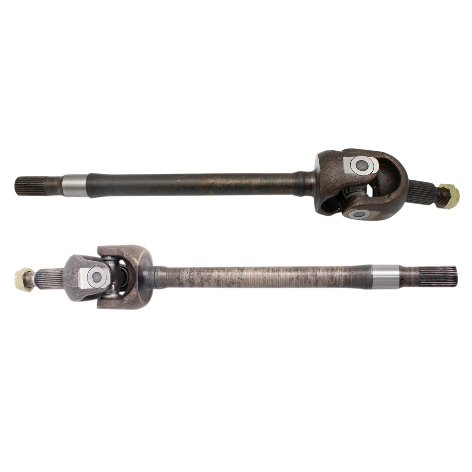 TRQ Front Driver & Passenger Side Axle Shaft Set for 07-18 Jeep Wrangler 18 Wrangler JK with Dana Spicer 30 Axle
