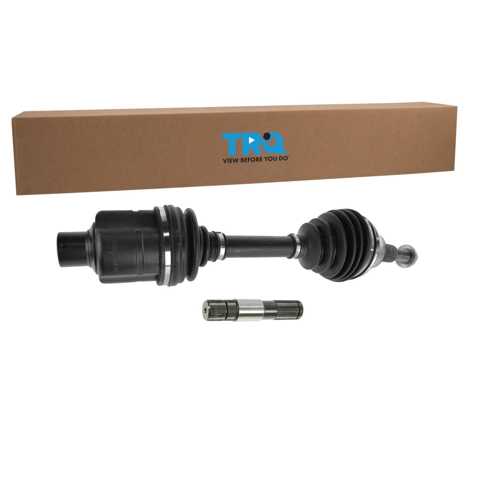 TRQ Front Inner & Outer CV C/V Axle Shaft Assembly Kit Driver Side Left LH for 2002-2005 Dodge Ram 1500 Pickup Truck