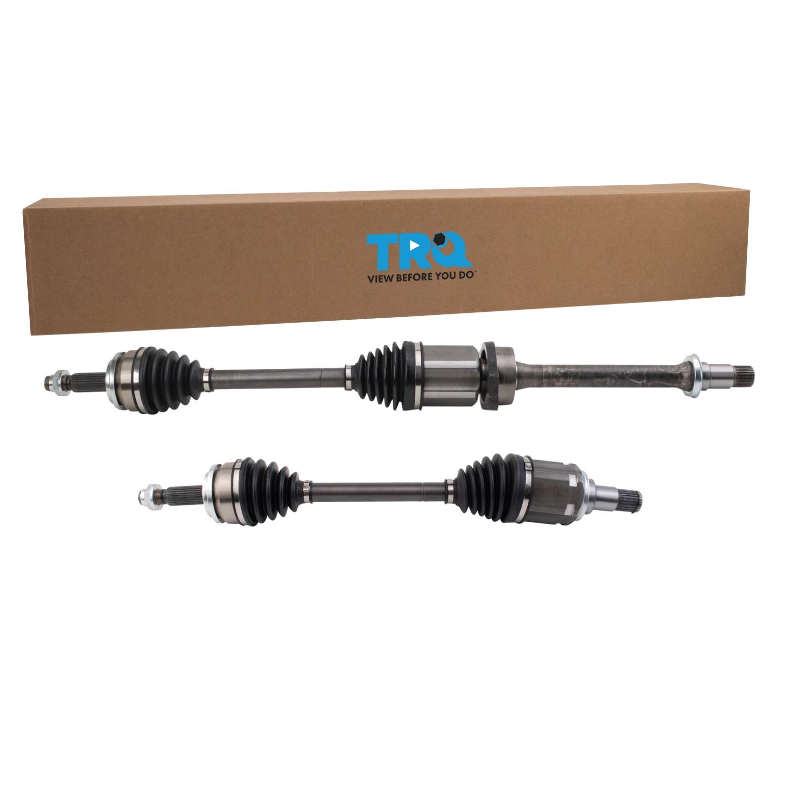 TRQ Front Left and Right CV Axle Assembly Set 2 Piece Compatible with 2018-2022 Toyota C-HR