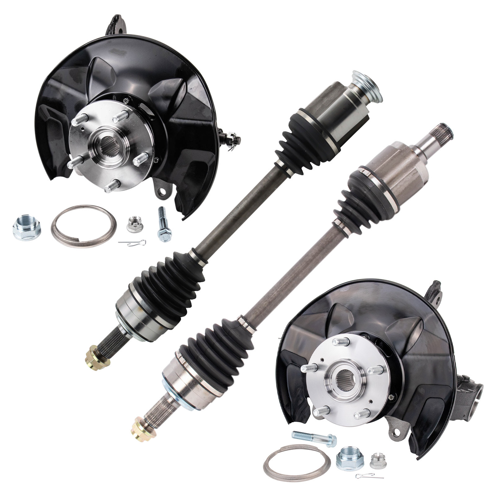TRQ Drivetrain Kit Front Compatible with 2015-2017 Honda Accord