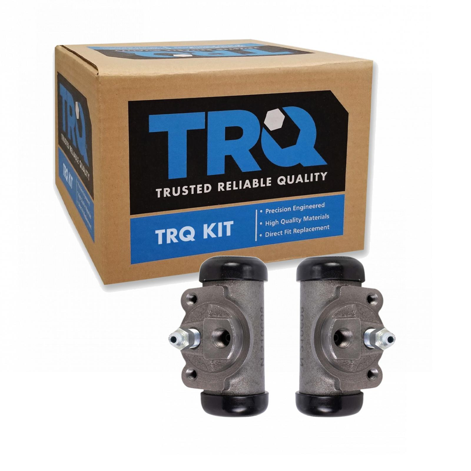 TRQ Rear Driver & Passenger Side Wheel Cylinder Set for 95-21 Toyota Tacoma