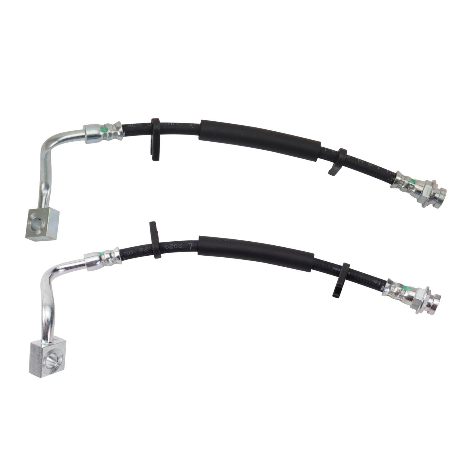 TRQ Rear Brake Hose Set Driver & Passenger Side Compatible with 2012-2016 Chrysler Town & Country 2012-2020 Dodge Grand Caravan 2012-2015 Ram C/V