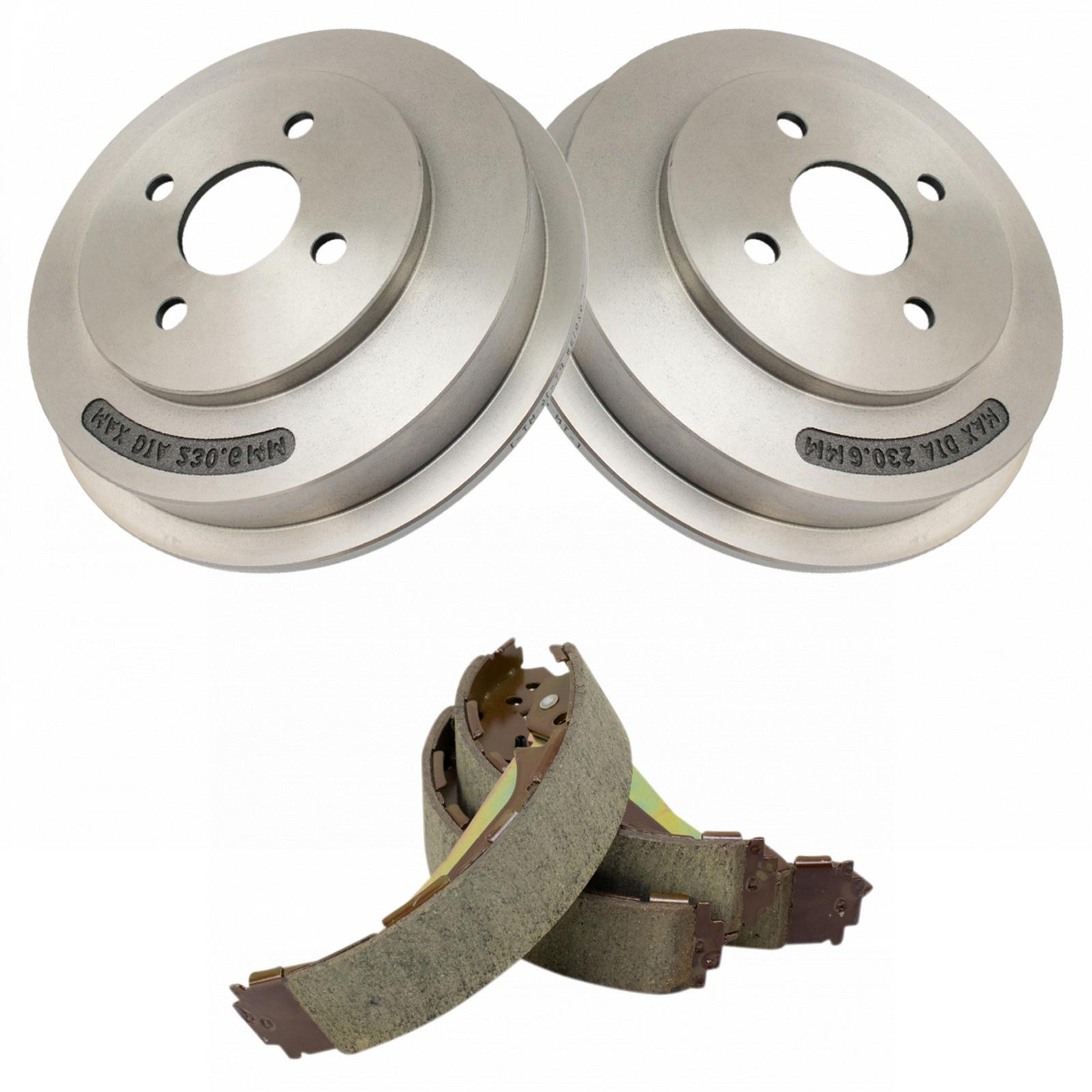 Chevy Cobalt Brake Drums Rear Brake Drum & Shoe Kit – Ceramic – Fits 2009-2010 Chevy Cobalt & Pontiac G5 Rear Brake Drum Kit