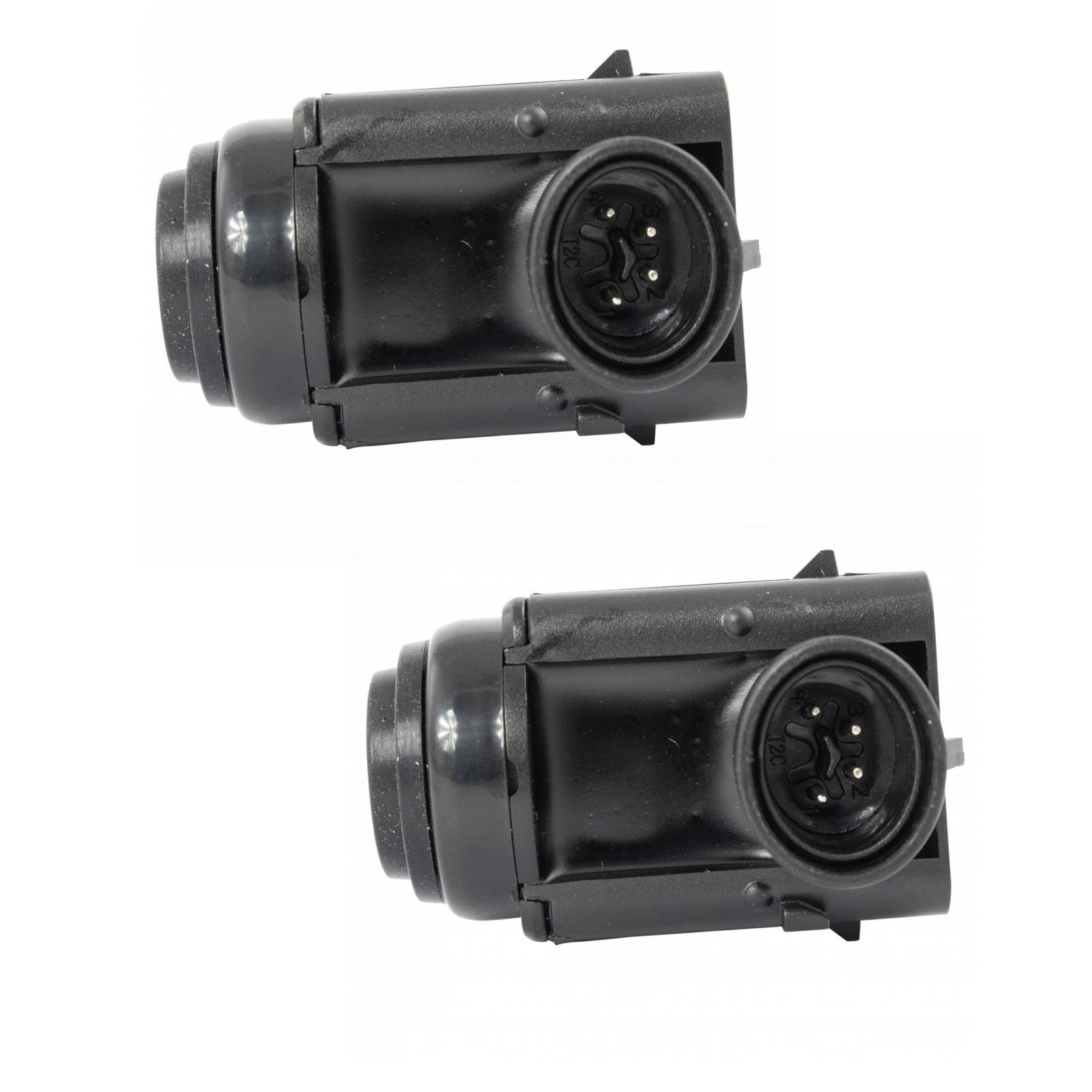 TRQ Front or Rear Parking Assist Sensor Pair Compatible with Mercedes Benz