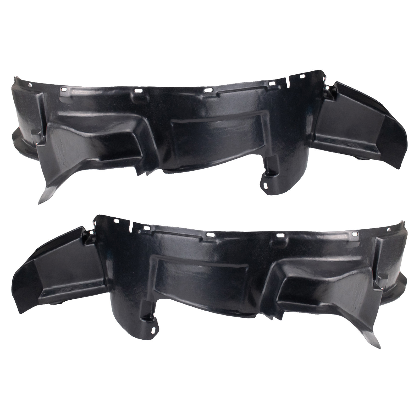 TRQ Inner Fender Liner Set Compatible with 1993-1998 Mercury Villager Nissan Quest NI1250102 NI1251102