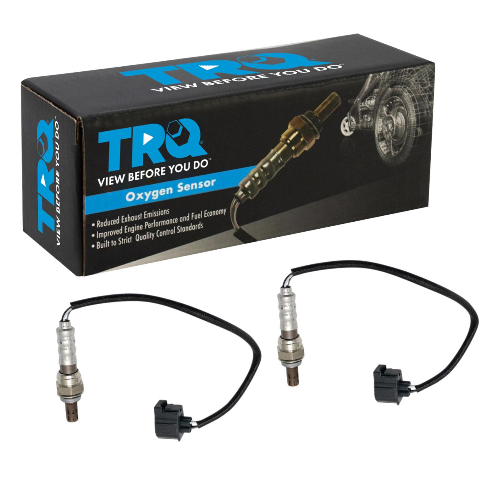 TRQ 2 Piece O2 Oxygen Sensor Upstream Compatible with 2012-21 Jeep Grand Cherokee, 2014-18 Ram 1500, 2011-20 Dodge Caravan, 2018-22 Charger