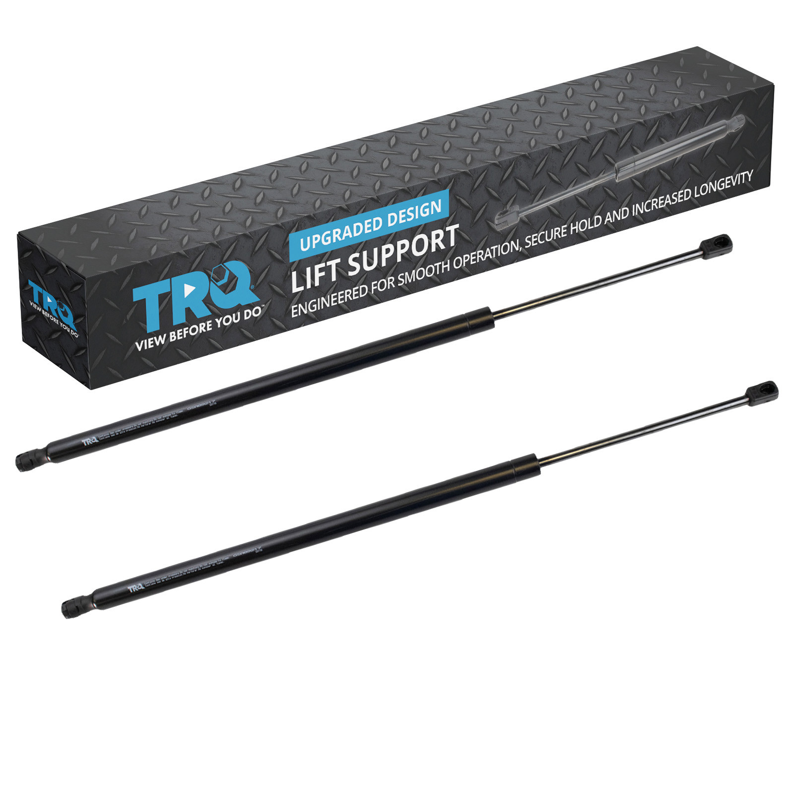 TRQ Driver & Passenger Side Liftgate Lift Support Shock Strut Set Compatible with 2011-2016 Chrysler Town & Country 2011-2020 Dodge Grand Caravan 2009-2014 Volkswagen Routan