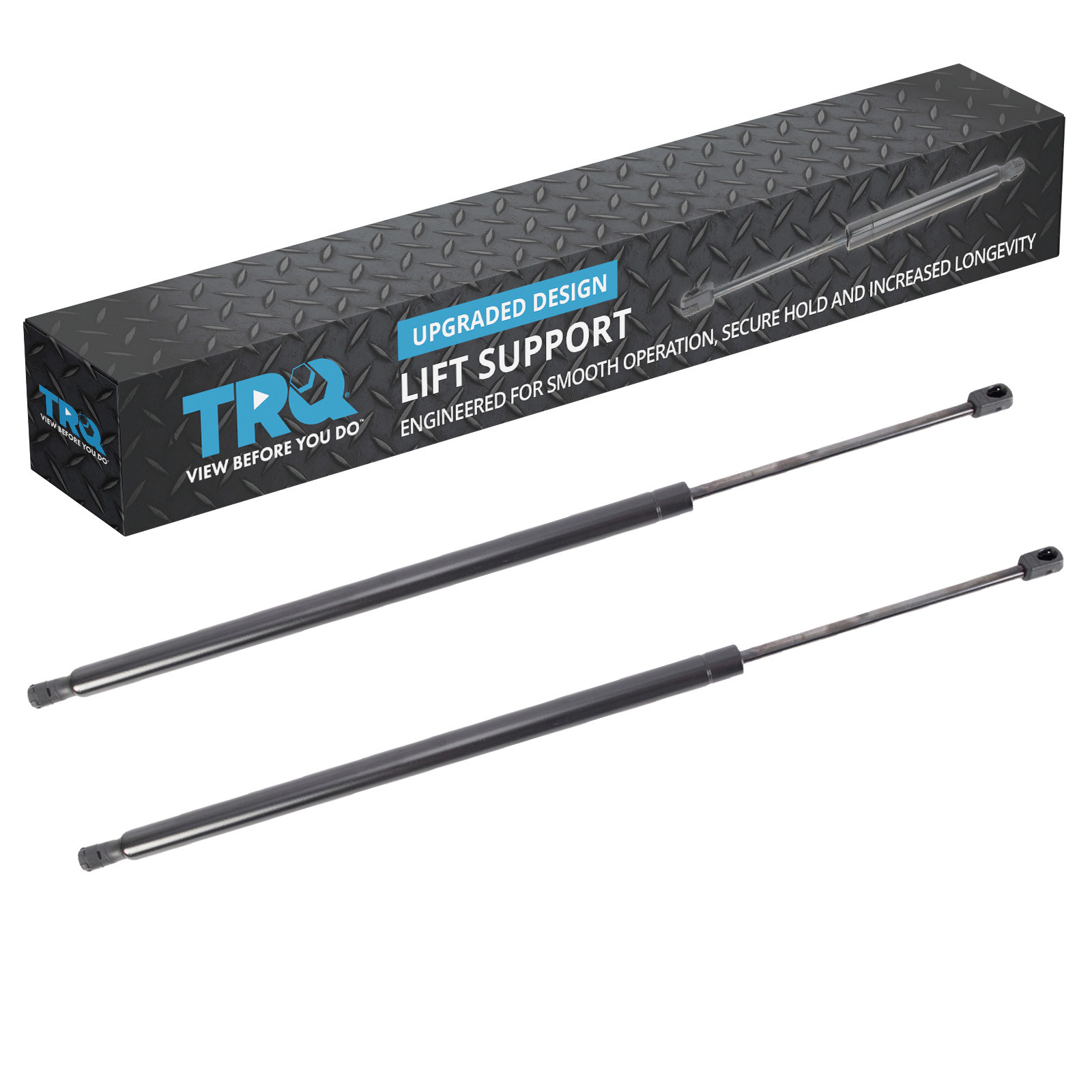 TRQ Driver & Passenger Side Liftgate Lift Support Shock Strut Set Compatible with 2011-2016 Chrysler Town & Country 2011-2020 Dodge Grand Caravan 2009-2014 Volkswagen Routan