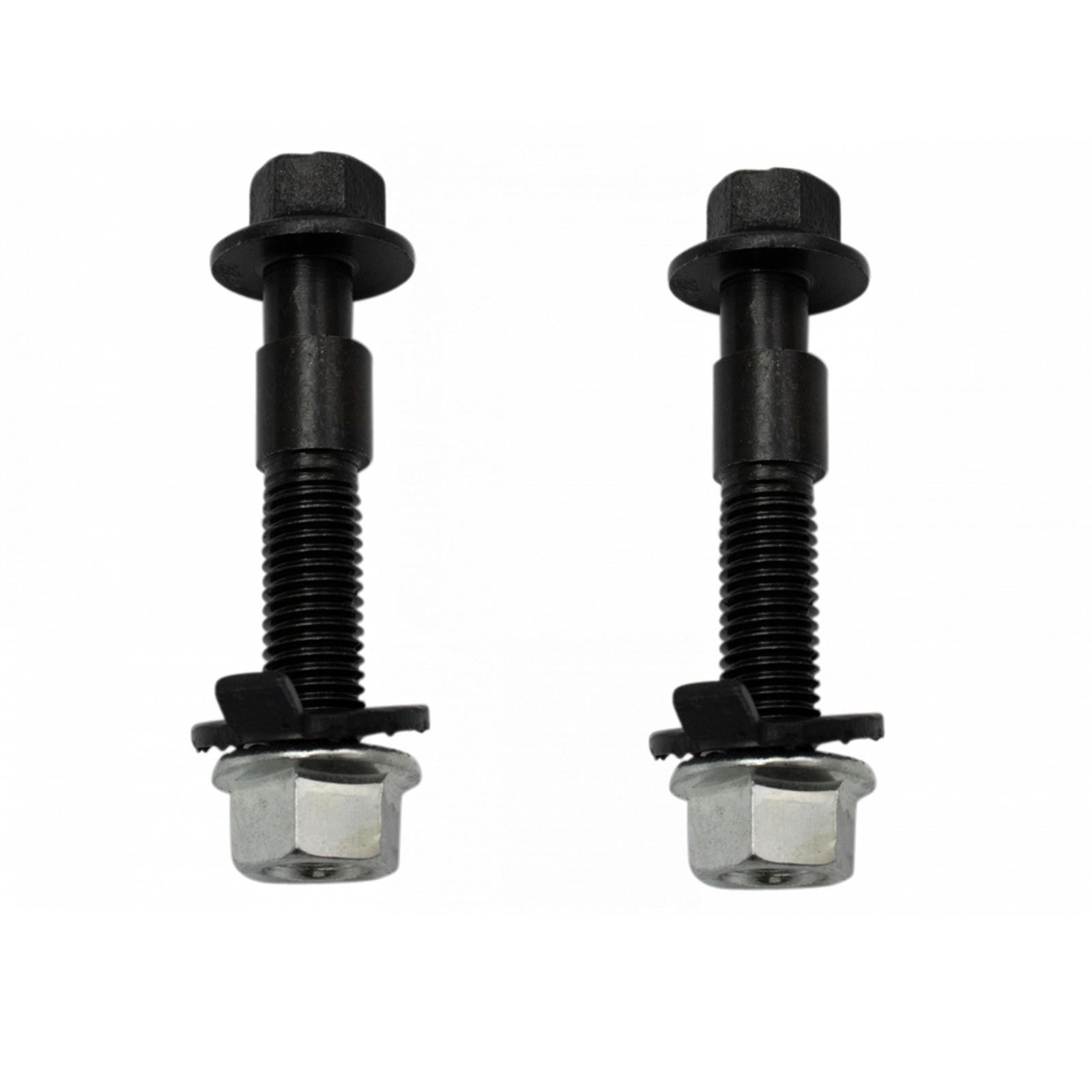 TRQ Camber Bolt Compatible with 05–14 Ford Mustang 00–13 Chevrolet Impala 19–23 Toyota RAV4 01–15 Honda Civic 02–23 Nissan Altima 07–17 Jeep Compass 96–20 Dodge Grand Caravan 10–17 GMC Terrain