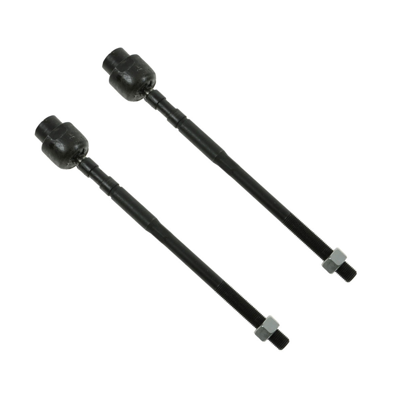 TRQ Front Inner Tie Rod Set 2 Piece Compatible with 1995-2005 Chevrolet Cavalier 95-05 Pontiac Sunfire 91-99 Buick LeSabre 82-96 Oldsmobile Cutlass Ciera 85-93 Cadillac DeVille 82-96 Buick Century