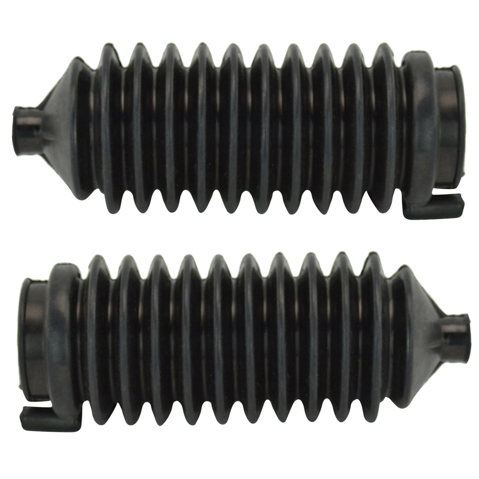 TRQ Rack Pinion Inner Tie Rod Steering Bellow Boot LH RH Pair Compatible with Chevy GMC Buick