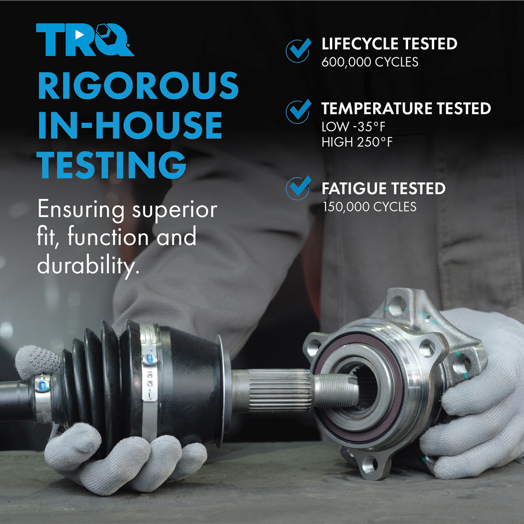 TRQ Front Left and Right CV Axle Assembly Set 2 Piece Compatible with 2018-2022 Toyota C-HR