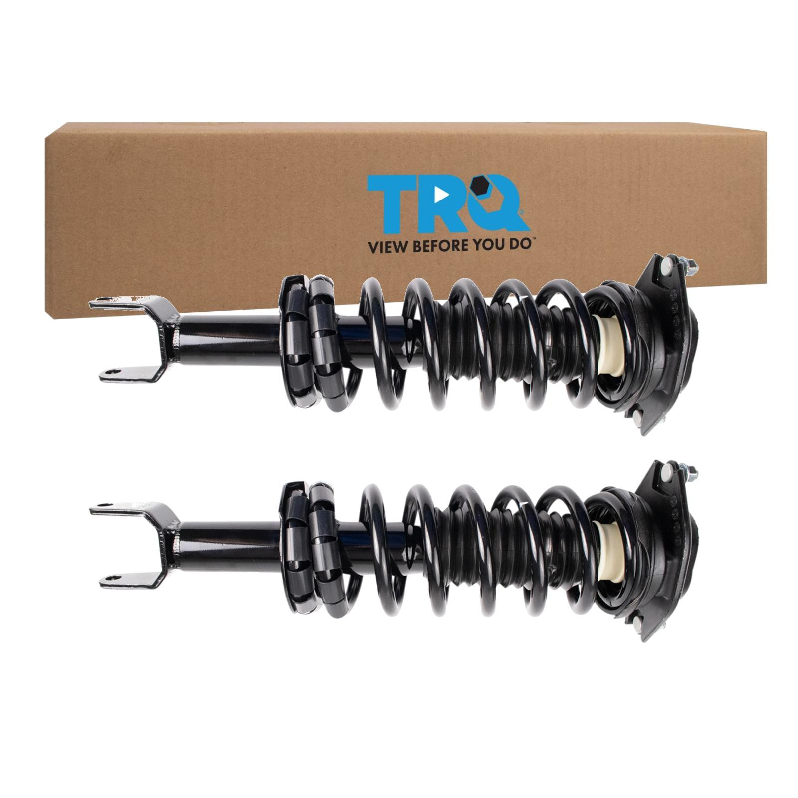 TRQ Rear Shock & Spring Assembly Set Compatible with 06-07 Subaru B9 Tribeca 08-14 Tribeca